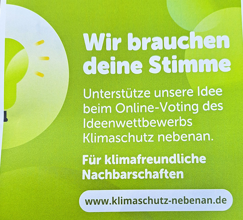 Stimmt mit ab für den Klimapreis