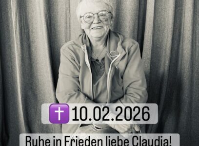 Claudia Richter † 10.02.2026